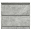 TV-taso betoninharmaa 60x35x54 cm tekninen puu