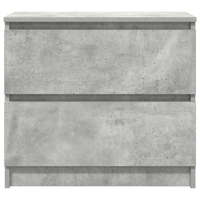 Betoninharmaa tv-taso Dung 60x35x54cm (puinen)