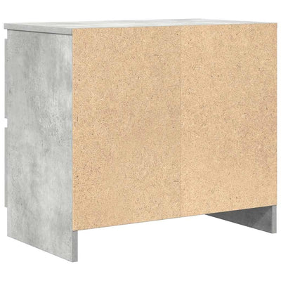 TV-taso betoninharmaa 60x35x54 cm tekninen puu