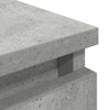 TV-taso betoninharmaa 60x35x54 cm tekninen puu