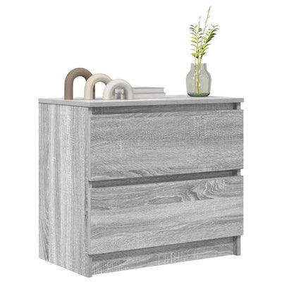 TV-taso harmaa Sonoma 60x35x54 cm tekninen puu
