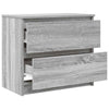 TV-taso harmaa Sonoma 60x35x54 cm tekninen puu