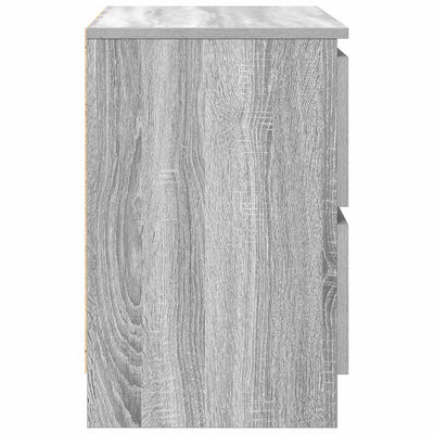 TV-taso harmaa Sonoma 60x35x54 cm tekninen puu
