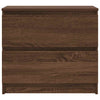 TV-taso ruskea tammi 60x35x54 cm tekninen puu