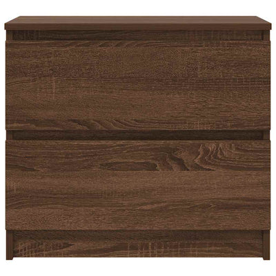 TV-taso ruskea tammi 60x35x54 cm tekninen puu