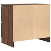 TV-taso ruskea tammi 60x35x54 cm tekninen puu