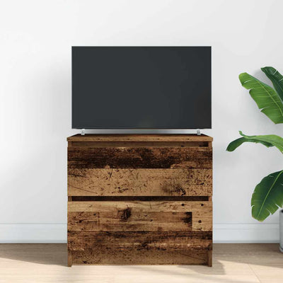 TV-taso vanhaa puuta 60x35x54 cm tekninen puu
