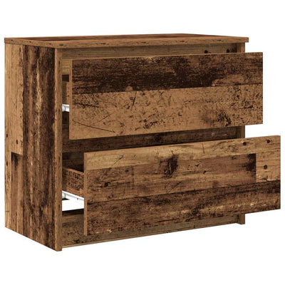 TV-taso vanhaa puuta 60x35x54 cm tekninen puu