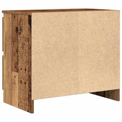 TV-taso vanhaa puuta 60x35x54 cm tekninen puu