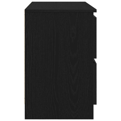 TV-taso musta 80x35x54 cm tekninen puu