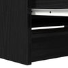 TV-taso musta 80x35x54 cm tekninen puu