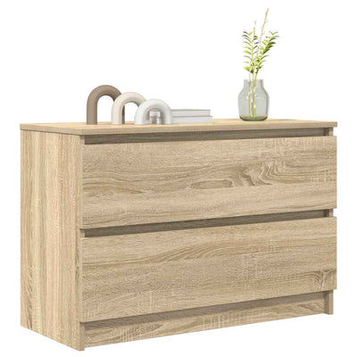 TV-taso Sonoma-tammi 80x35x54 cm tekninen puu
