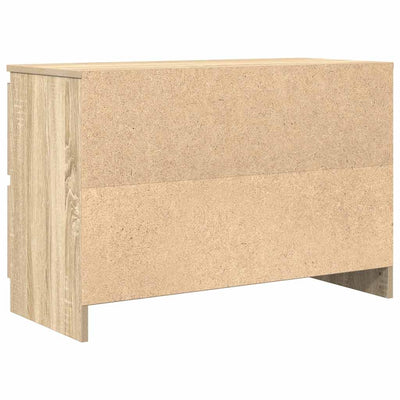 TV-taso Sonoma-tammi 80x35x54 cm tekninen puu
