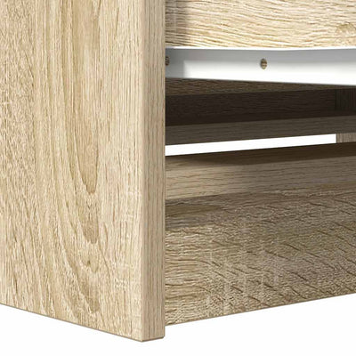TV-taso Sonoma-tammi 80x35x54 cm tekninen puu