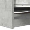 TV-taso betoninharmaa 80x35x54 cm tekninen puu