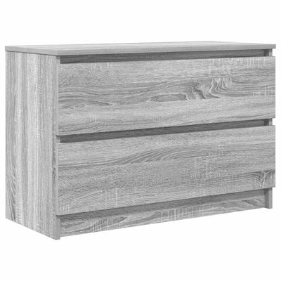 TV-taso harmaa Sonoma 80x35x54 cm tekninen puu