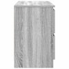 TV-taso harmaa Sonoma 80x35x54 cm tekninen puu