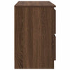 TV-taso ruskea tammi 80x35x54 cm tekninen puu