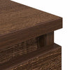 TV-taso ruskea tammi 80x35x54 cm tekninen puu