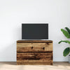 TV-taso vanhaa puuta 80x35x54 cm tekninen puu