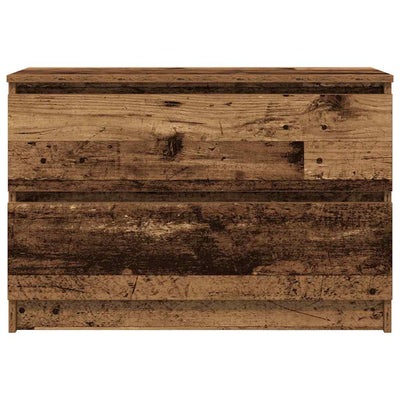 TV-taso vanhaa puuta 80x35x54 cm tekninen puu