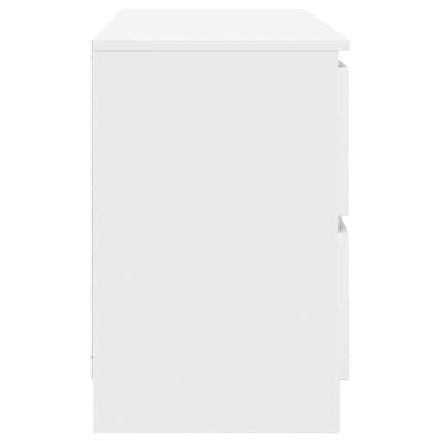 Valkoinen tv-taso Dung 100x35x54cm (puinen)