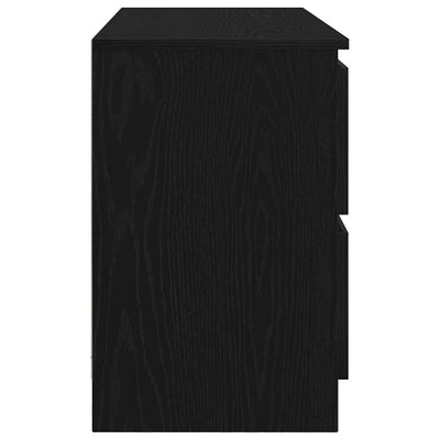 TV-taso musta 100x35x54 cm tekninen puu