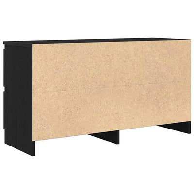 TV-taso musta 100x35x54 cm tekninen puu
