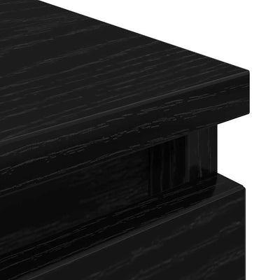 TV-taso musta 100x35x54 cm tekninen puu
