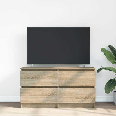 TV-taso Sonoma-tammi 100x35x54 cm tekninen puu