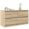 TV-taso Sonoma-tammi 100x35x54 cm tekninen puu