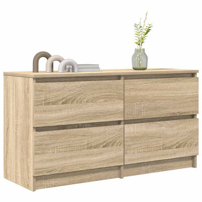 TV-taso Sonoma-tammi 100x35x54 cm tekninen puu