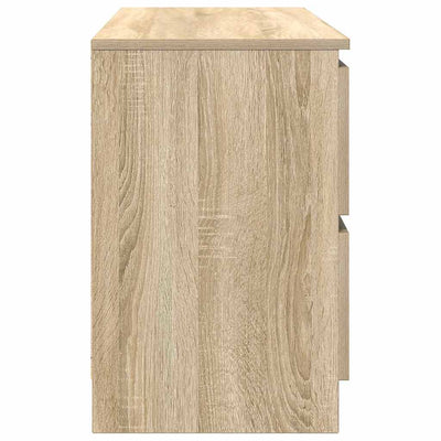 TV-taso Sonoma-tammi 100x35x54 cm tekninen puu