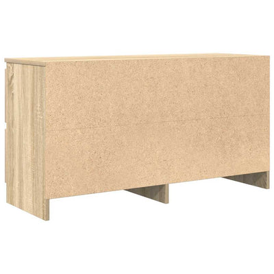 TV-taso Sonoma-tammi 100x35x54 cm tekninen puu