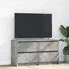 Betoninharmaa tv-taso Dung 100x35x54cm (puinen)