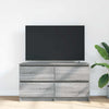 TV-taso harmaa Sonoma 100x35x54 cm tekninen puu