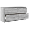 TV-taso harmaa Sonoma 100x35x54 cm tekninen puu