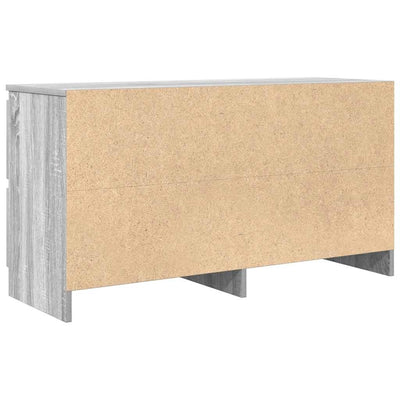 TV-taso harmaa Sonoma 100x35x54 cm tekninen puu