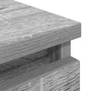TV-taso harmaa Sonoma 100x35x54 cm tekninen puu