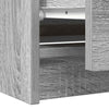 TV-taso harmaa Sonoma 100x35x54 cm tekninen puu