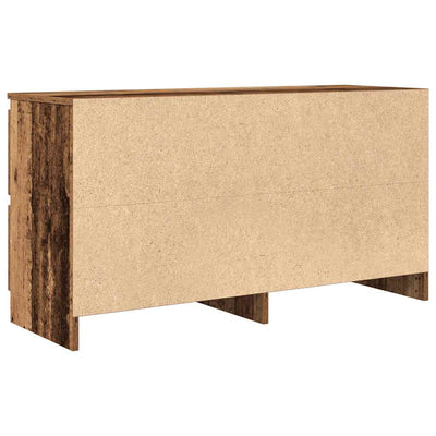 TV-taso vanhaa puuta 100x35x54 cm tekninen puu