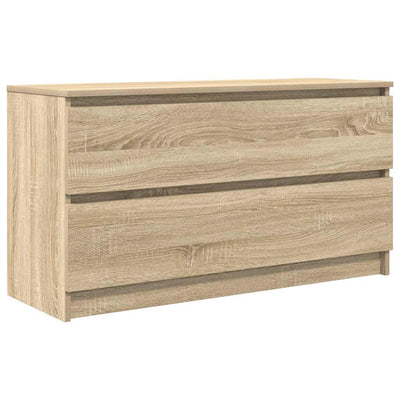 TV-taso Sonoma-tammi 100x35x54 cm tekninen puu