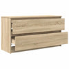 TV-taso Sonoma-tammi 100x35x54 cm tekninen puu