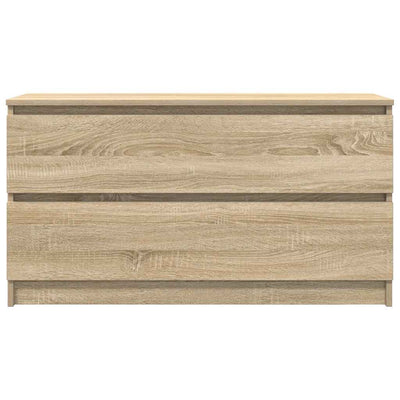 TV-taso Sonoma-tammi 100x35x54 cm tekninen puu