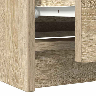 TV-taso Sonoma-tammi 100x35x54 cm tekninen puu