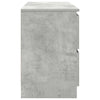 TV-taso betoninharmaa 100x35x54 cm tekninen puu