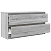 TV-taso harmaa Sonoma 100x35x54 cm tekninen puu