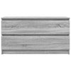TV-taso harmaa Sonoma 100x35x54 cm tekninen puu