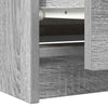 TV-taso harmaa Sonoma 100x35x54 cm tekninen puu