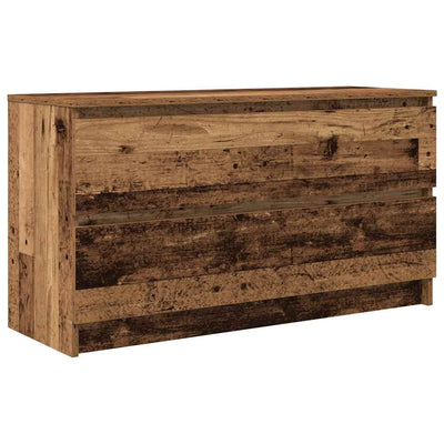 TV-taso vanhaa puuta 100x35x54 cm tekninen puu